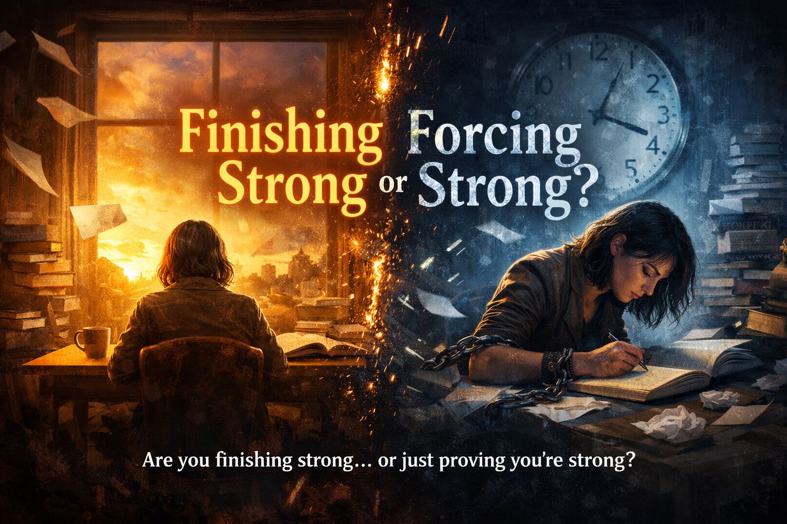 Finishing Strong or Forcing Strong?