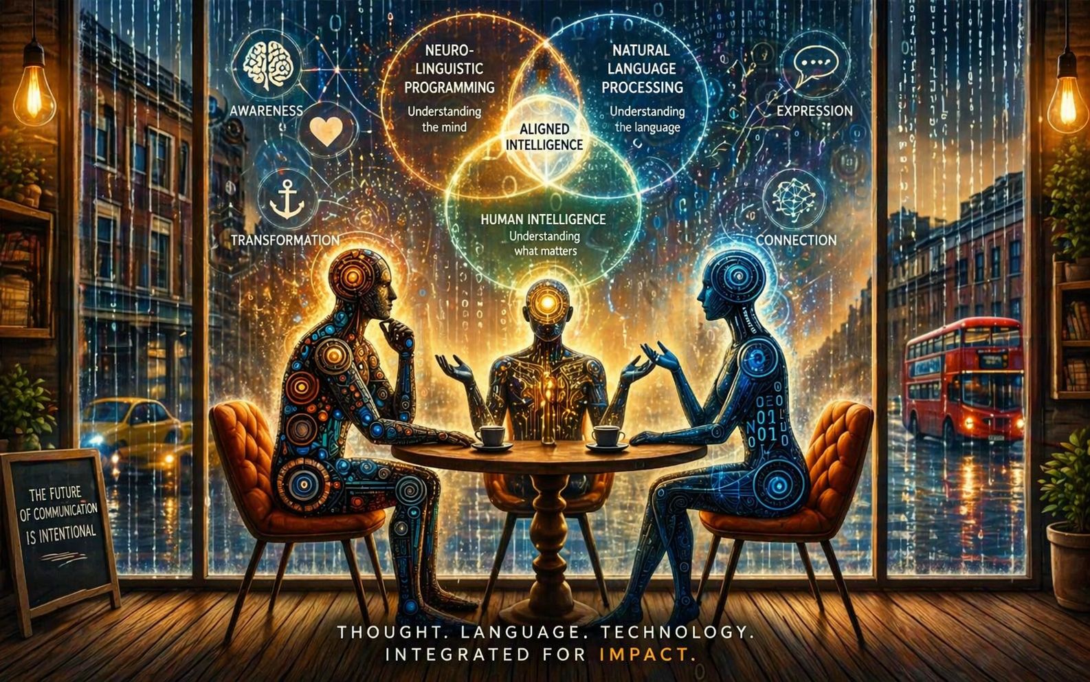 When Human Intelligence takes the Third Seat