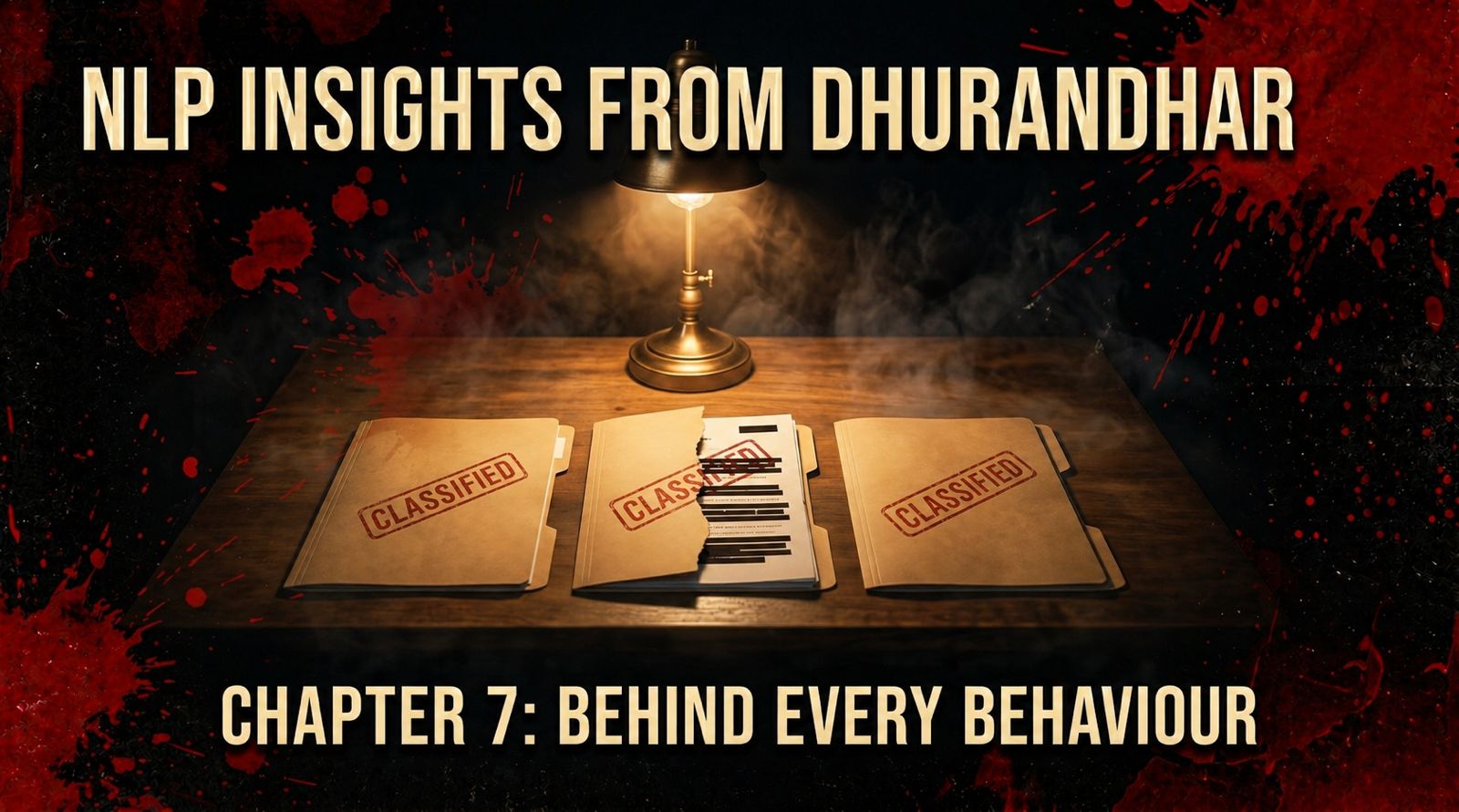 Behind Every Behaviour: NLP Insights from Dhurandhar (Chapter 7)